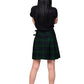 Stylish Black Watch Tartan Skirt Back