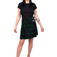 Stylish Black Watch Tartan Skirt Front