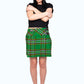 Stylish Irish Tartan Skirt Front