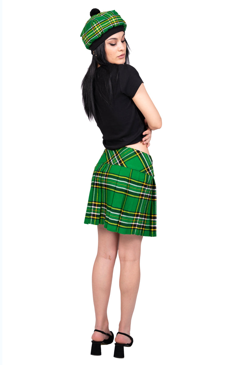 Stylish Irish Tartan Skirt Right