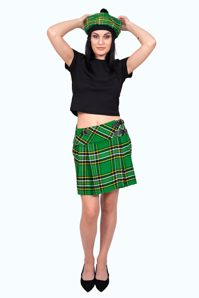 Stylish Irish Tartan Skirt
