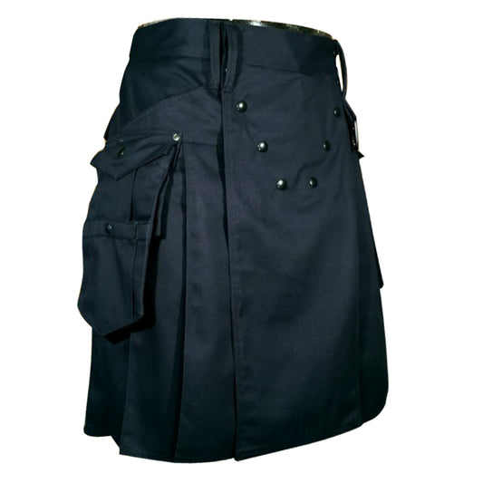 Survival Utility Mocker Kilt Black