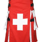 Swiss Flag Kilt