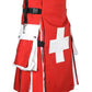 Swiss Flag Kilt