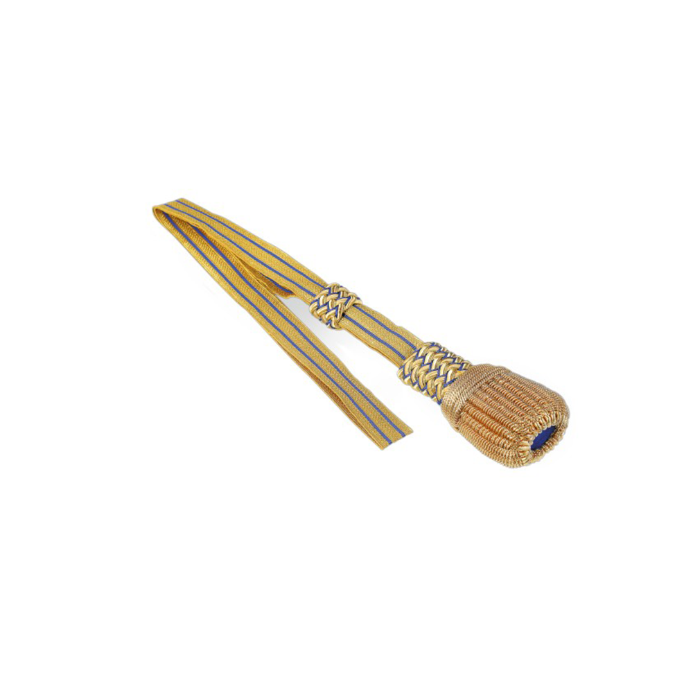 Sword knot, gold-blue, Sweden