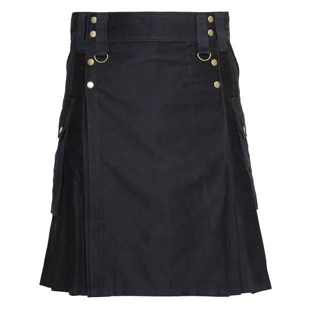 Tactical Duty Kilt Black