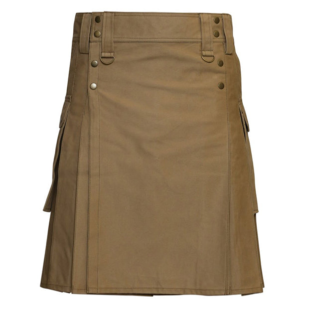 Tactical Duty Kilt Khaki