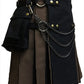 Tactical Kilt Black And Brown