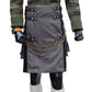 Tactical Hybrid Kilt Black and Grey