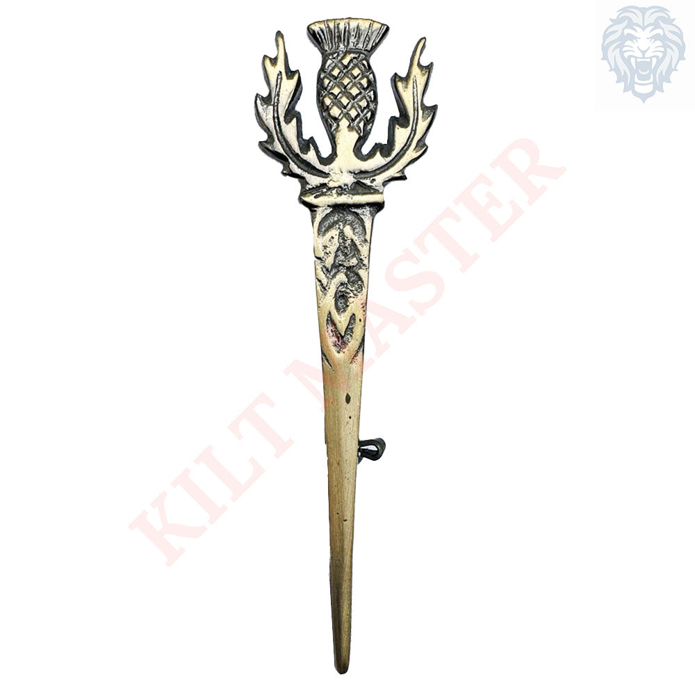 Scottish Sword Kilt Pin Antique - Heritage Charm