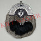 Thistle Grey Rabbit Fur Sporran

