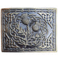 Thistle Kilt Belt Buckle Antique- C