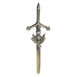 Thistle Sword Kilt Pin Antique