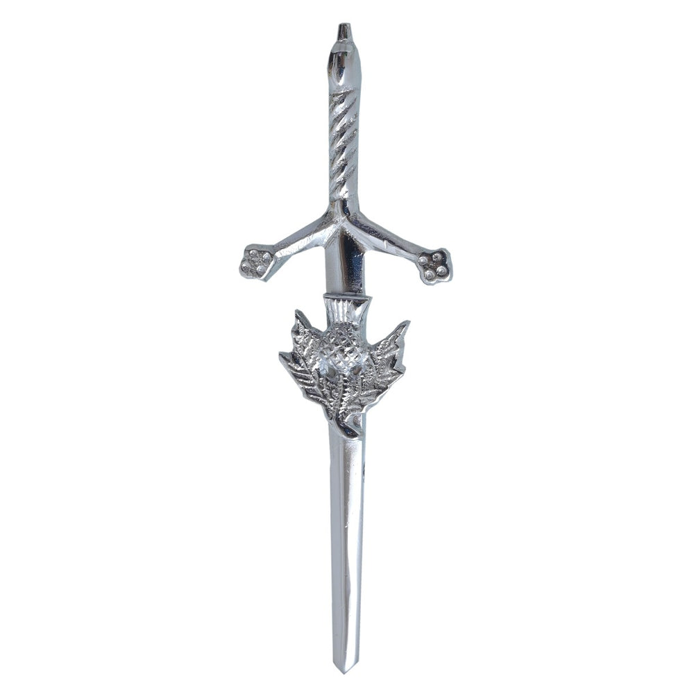 Thistle Sword Kilt Pin