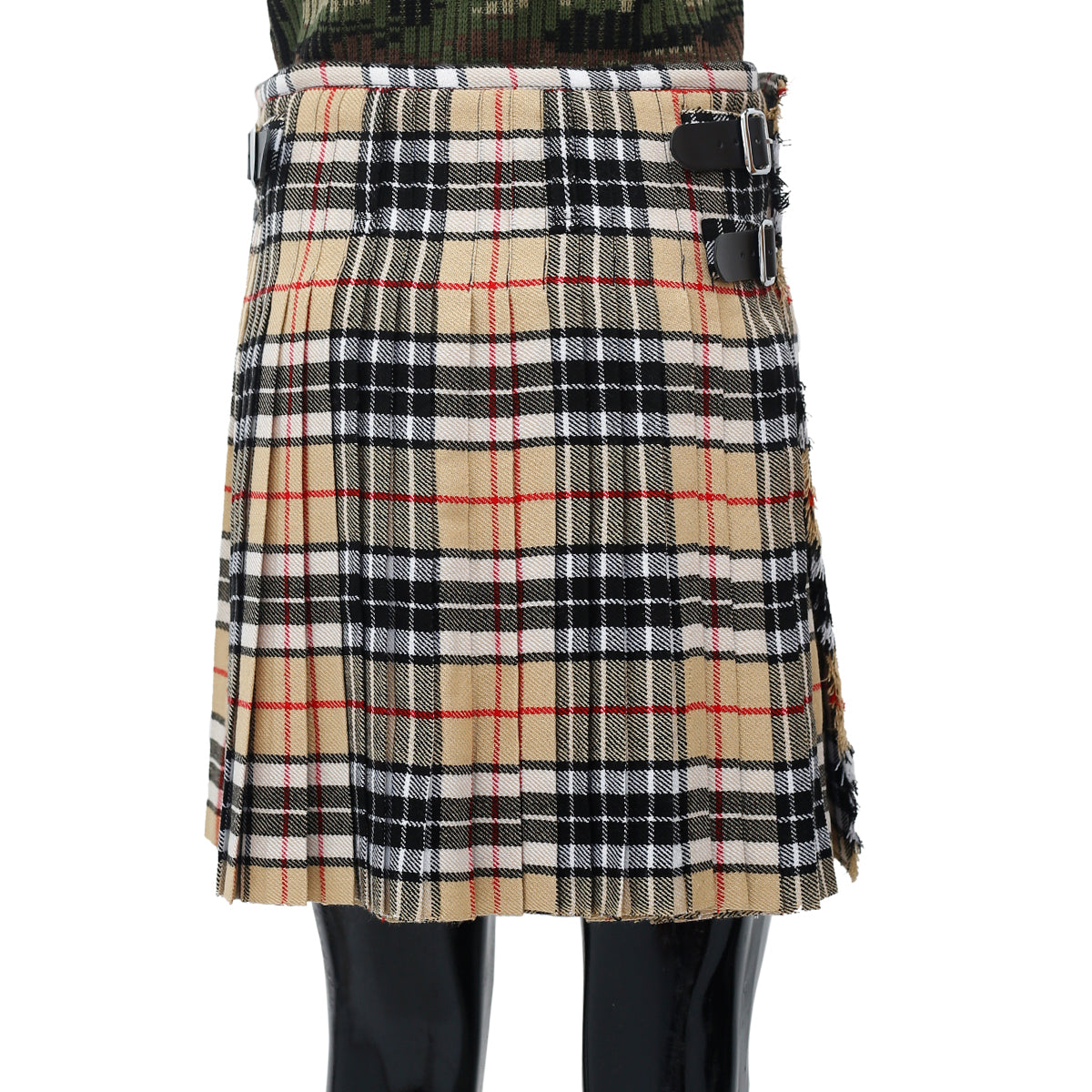 Thompson Camel Tartan Kilt Back Side