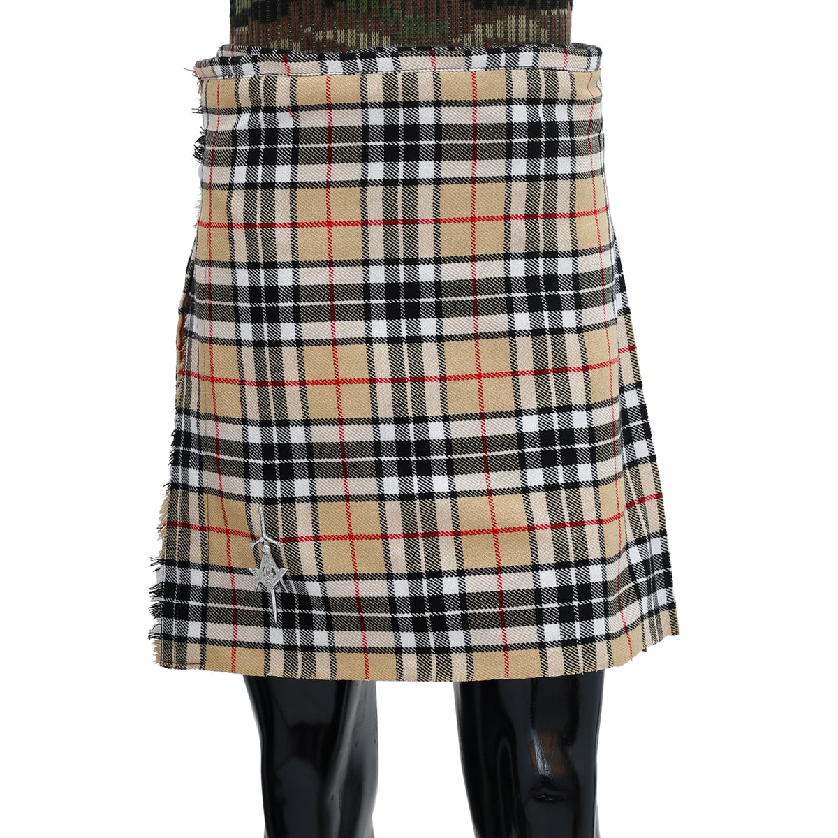 Thompson Camel Tartan Kilt Front Side