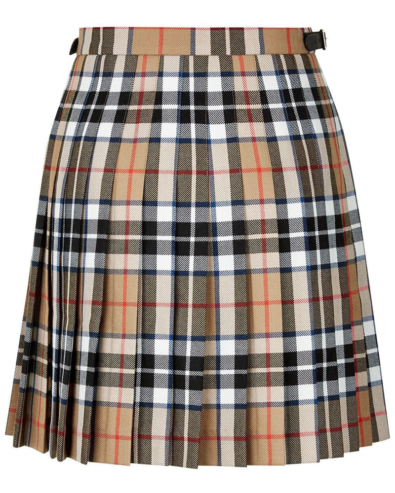 Thompson Camel Tartan Skirt