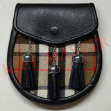 Thompson Camel Tartan Sporran