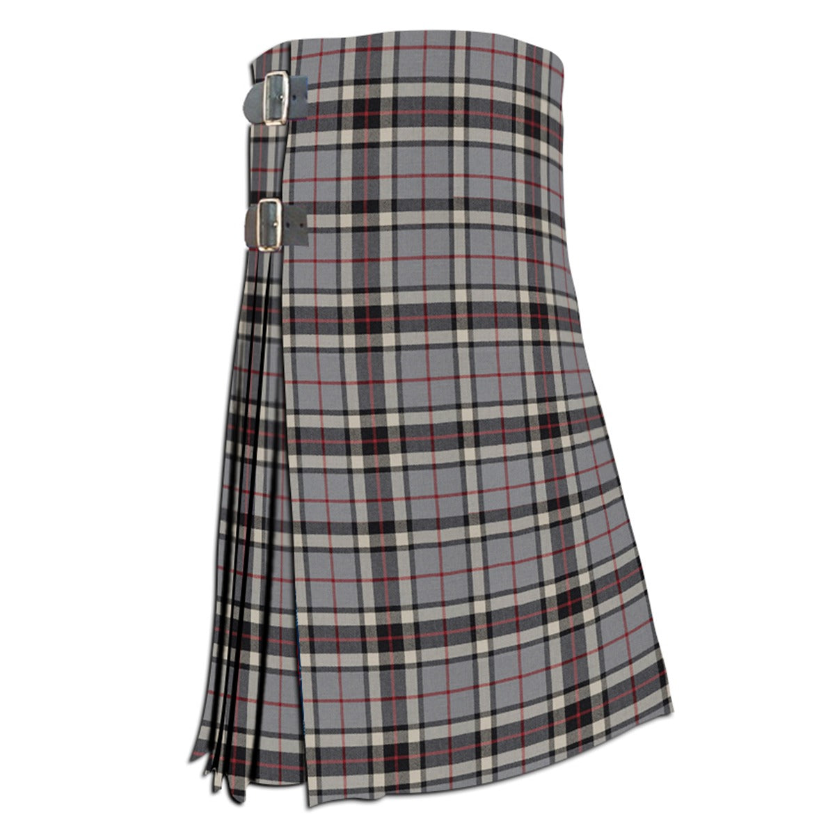 Thompson Grey Muted Tartan Kilt