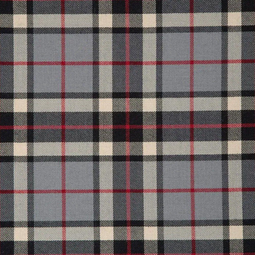 Thompson Grey Muted Tartan Swatch