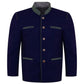 Traditional Royal Blue Bavarian Wool Jacket - Austrian Tyrol Blazer