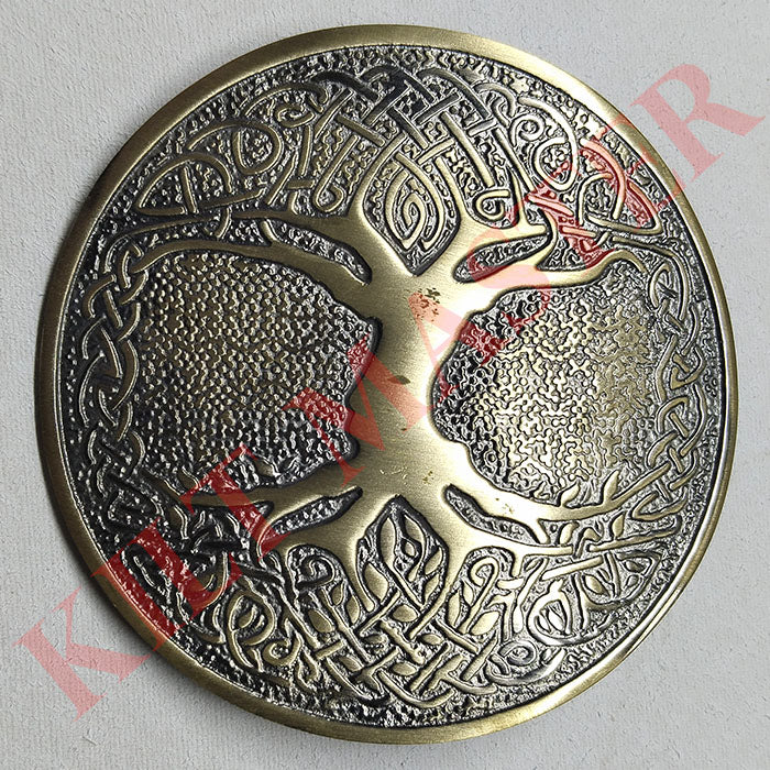 Scottish Celtic Tree Of Life Kilt Buckle- C
