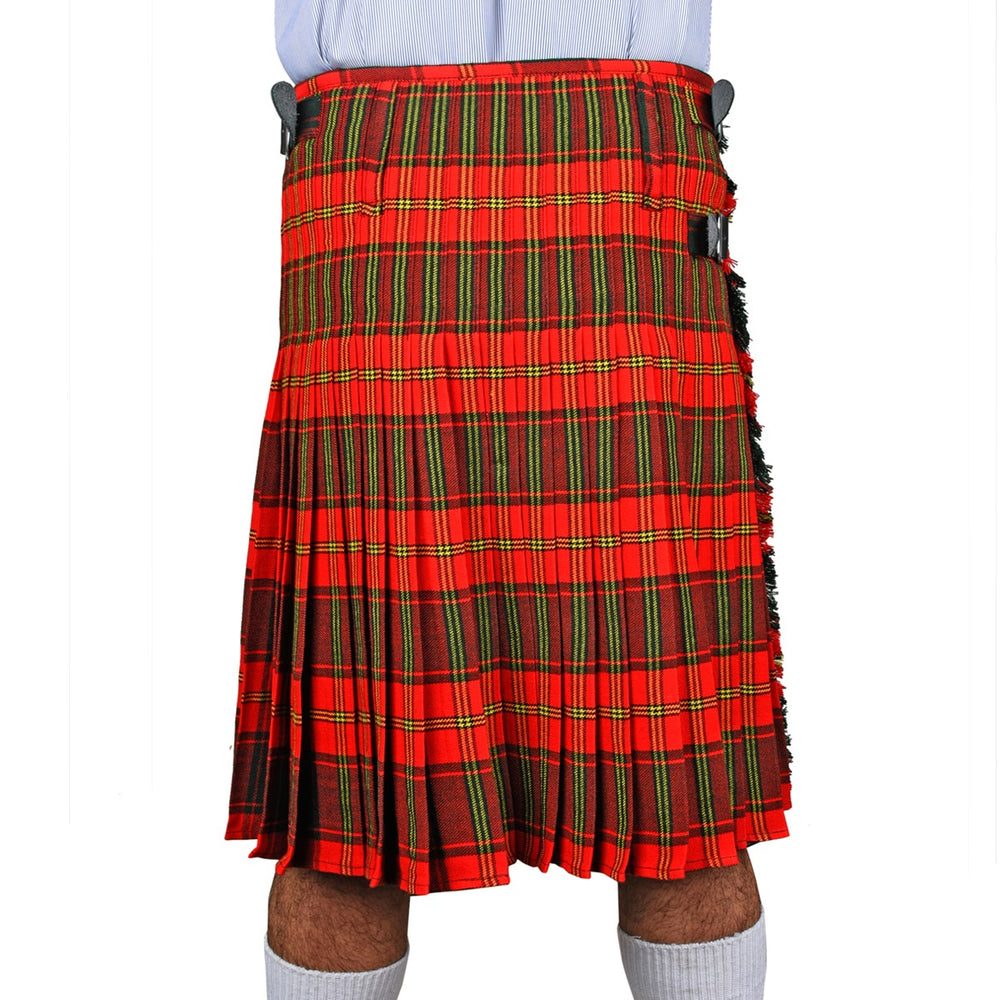 Ulster Red Irish Tartan Kilt Back