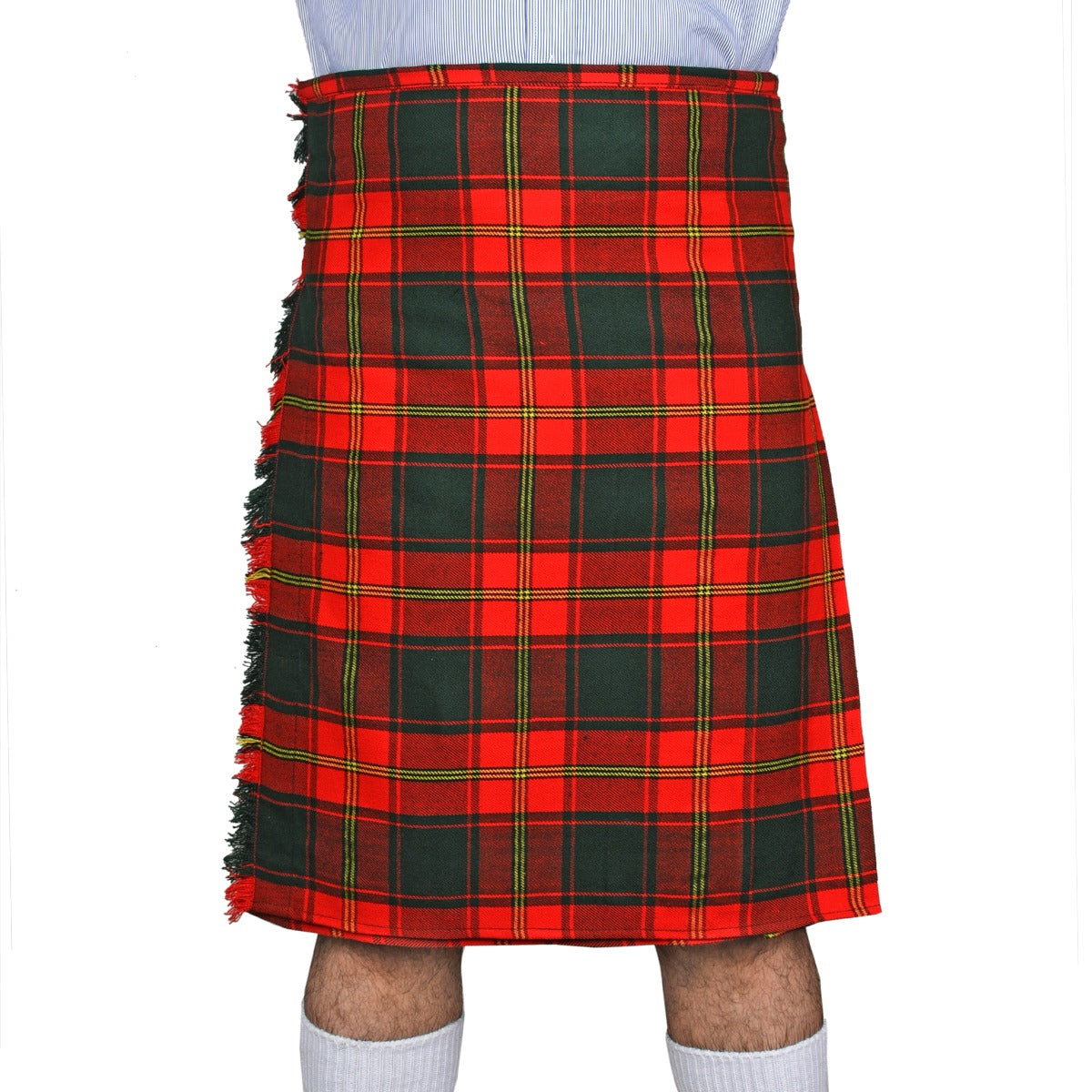 Ulster Red Irish Tartan Kilt Front