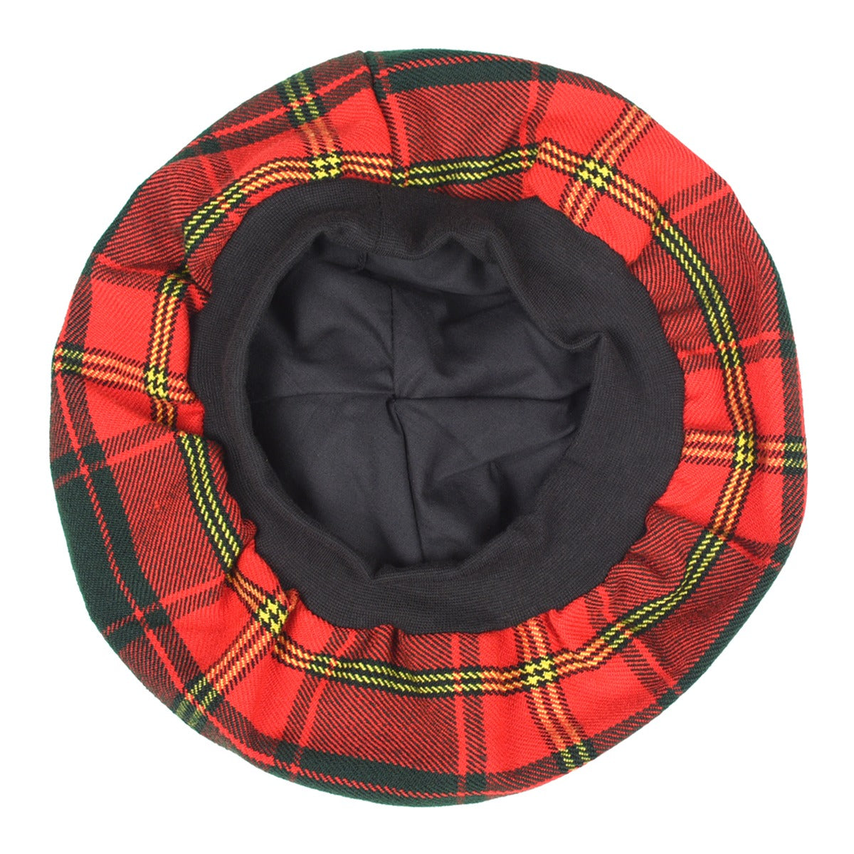 Ulster Red Irish Tartan Tammy Hat Back