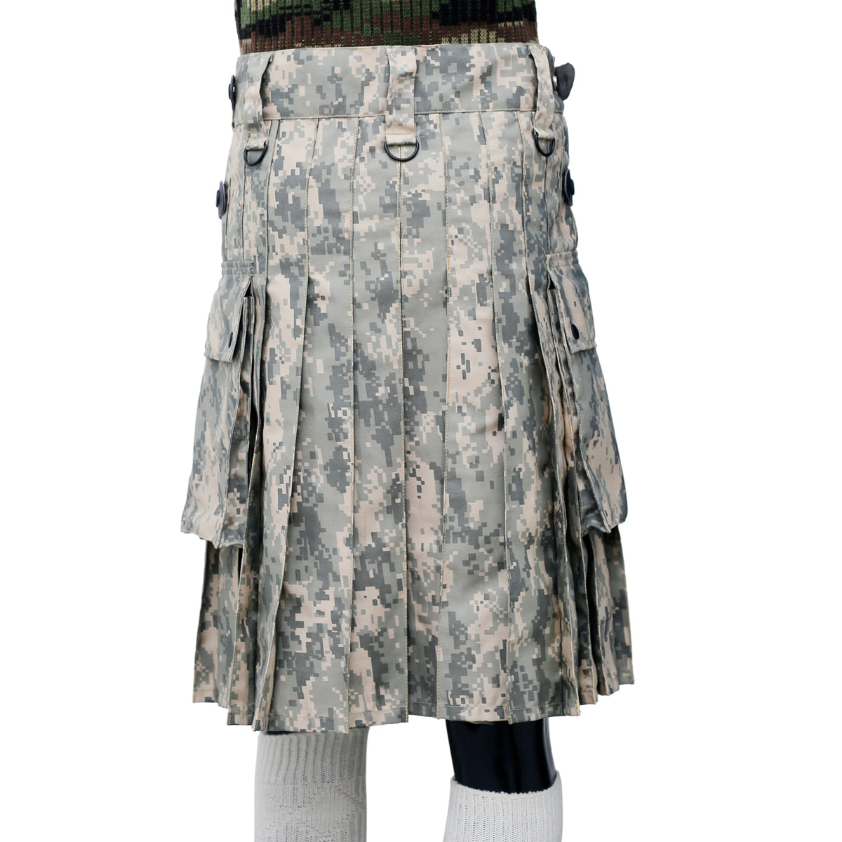 US Army Camouflage Hybrid Kilt Back