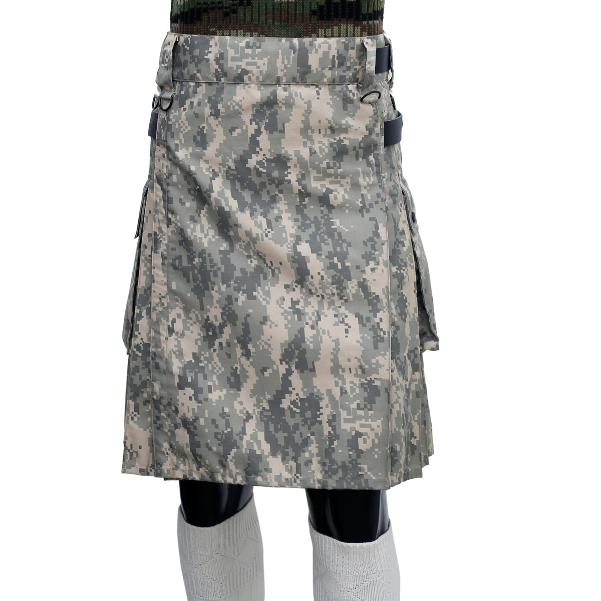 US Army Camouflage Hybrid Kilt Front