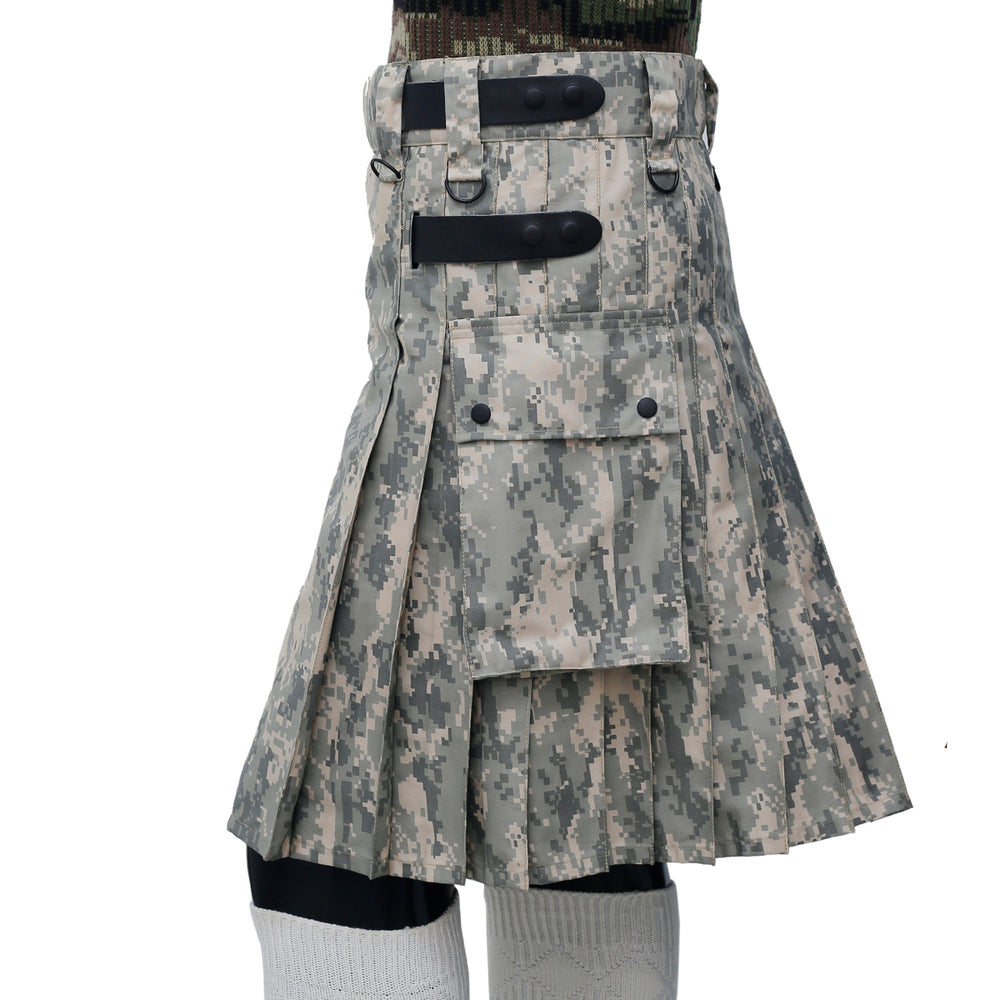 US Army Camouflage Hybrid Kilt Left