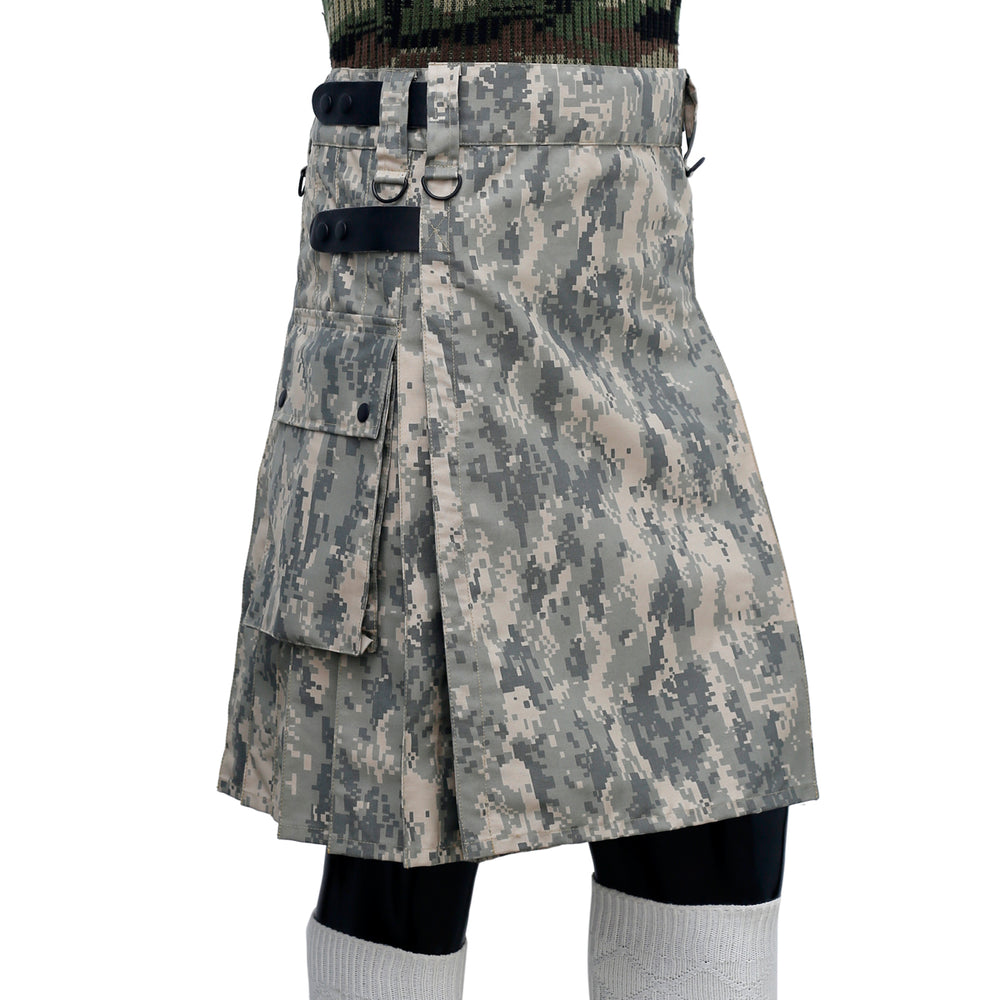 US Army Camouflage Hybrid Kilt Right