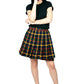 USA Marine Tartan Skirt Front