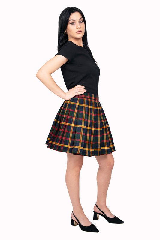 USA Marine Tartan Skirt Right
