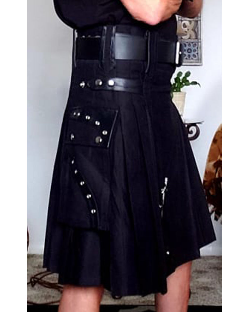 Utility Fashion Kilt For Men