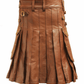 Leather Kilt With Sporran