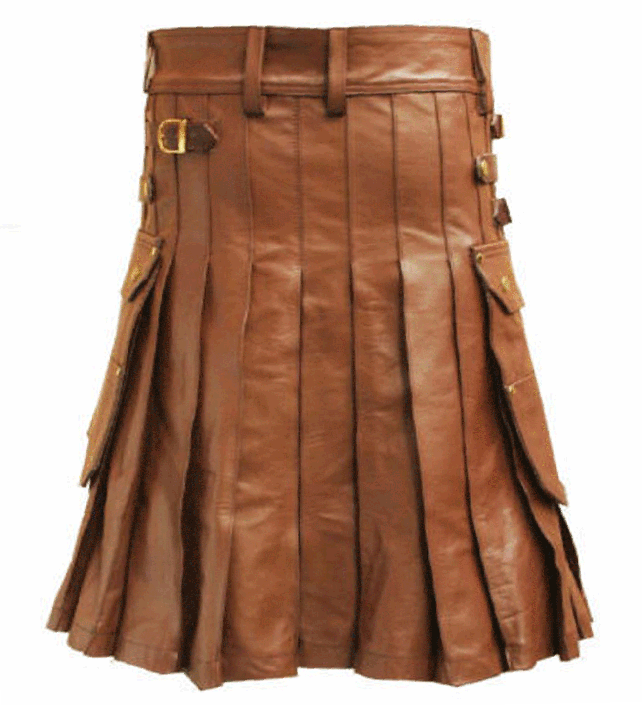 Leather Kilt With Sporran