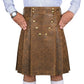 Vintage Leather Kilt