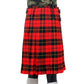 Wallace Modern Tartan Kilt Back