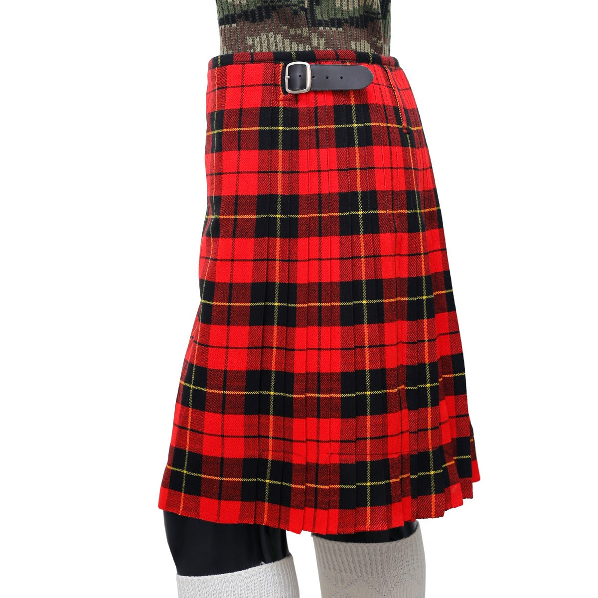Wallace Modern Tartan Kilt Left