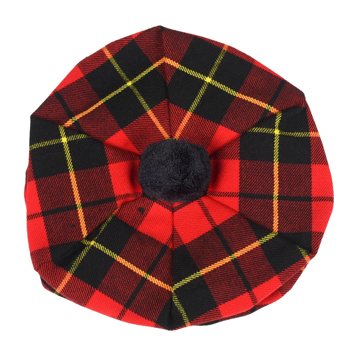 Wallace Modern Tartan Tammy Hat Front