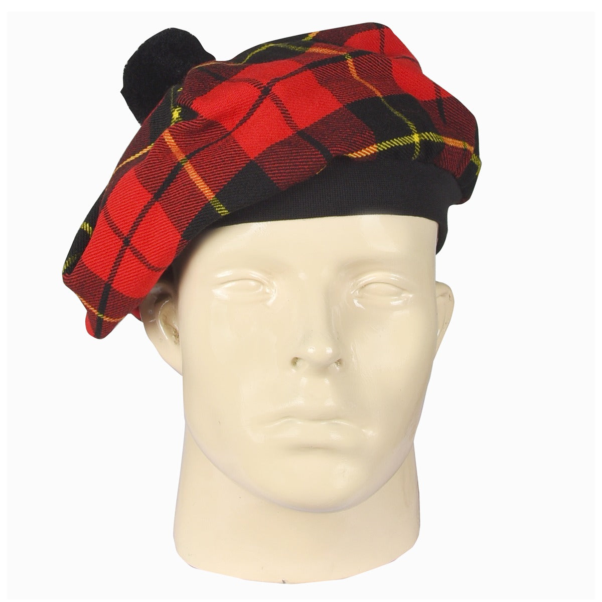 Wallace Modern Tartan Tammy Hat Front