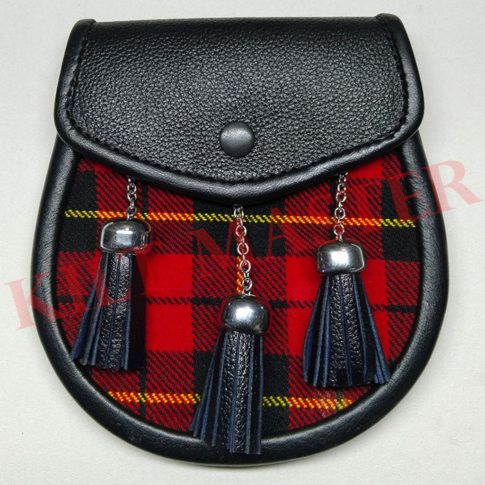 Wallace Tartan Kilt Sporran | Traditional Scottish Accessories