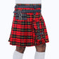 Wallace Tartan Modern Adjustable Utility Kilt Right