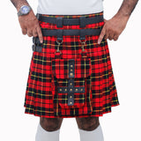 Wallace Tartan Modern Adjustable Utility Kilt
