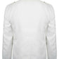 White Argyle Jacket