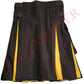 Women Black Hybrid Kilt