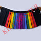Women Rainbow Kilt