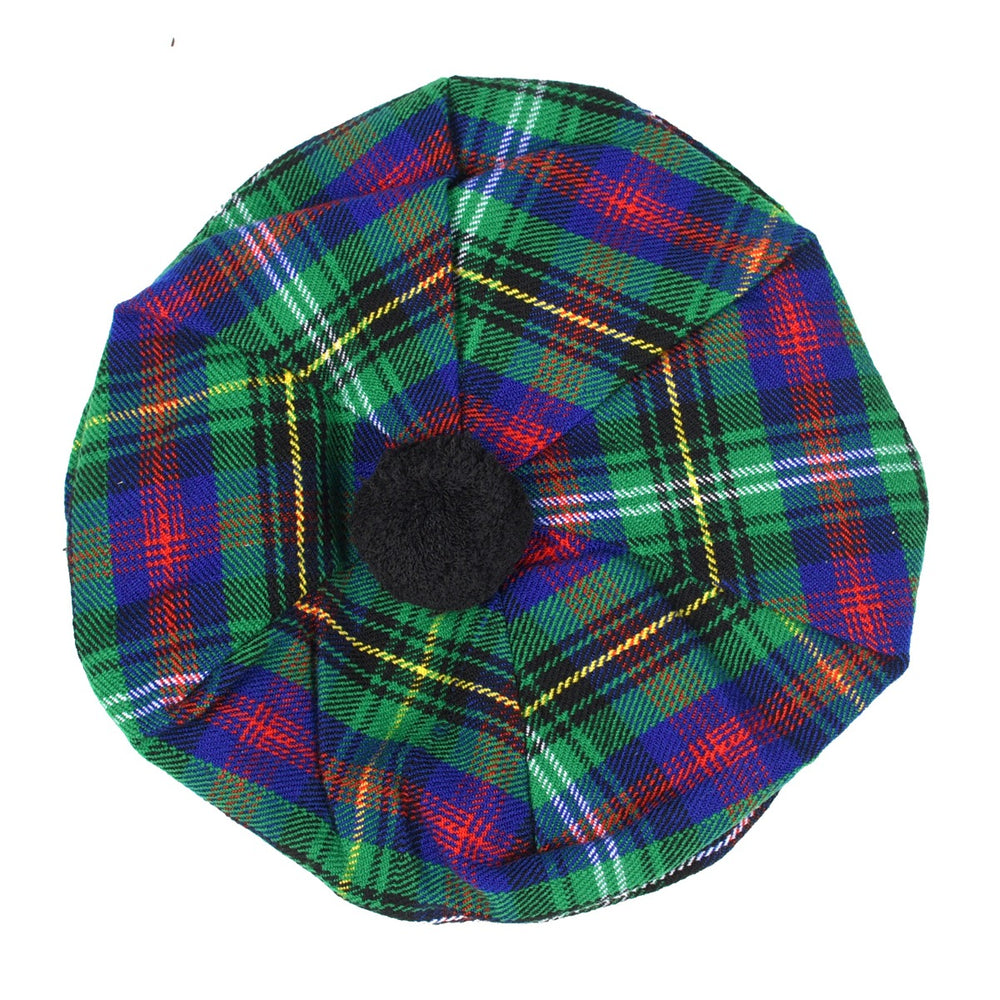 Wood Clan Tartan Tammy Hat Front
